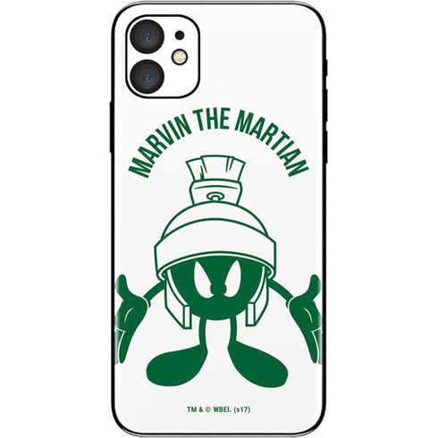 Looney Tunes Marvin the Martian Big Head iPhone 11 Skin