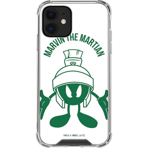 Looney Tunes Marvin the Martian Big Head iPhone 12 Mini Clear Case