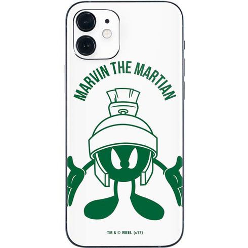 Looney Tunes Marvin the Martian Big Head iPhone 12 Skin