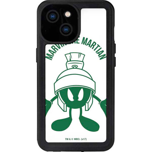 Looney Tunes Marvin the Martian Big Head iPhone 13 Mini Waterproof Case