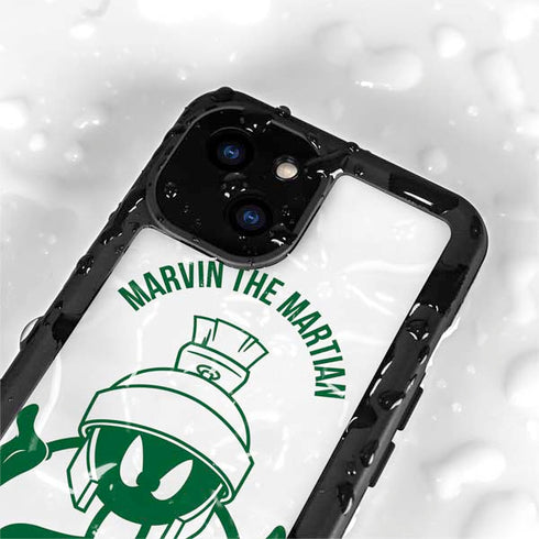 Looney Tunes Marvin the Martian Big Head iPhone 13 Mini Waterproof Case