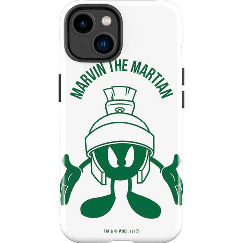 Looney Tunes Marvin the Martian Big Head iPhone 14 Plus Impact Case