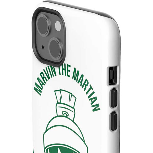 Looney Tunes Marvin the Martian Big Head iPhone 15 Impact Case