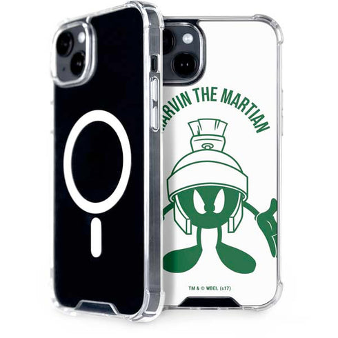 Looney Tunes Marvin the Martian Big Head iPhone 15 Plus MagSafe Case