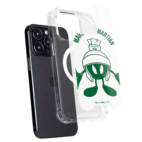 Looney Tunes Marvin the Martian Big Head iPhone 15 Pro MagSafe Case