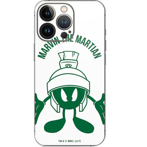 Looney Tunes Marvin the Martian Big Head iPhone 14 Pro Skin