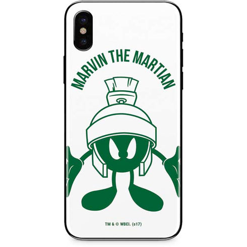 Looney Tunes Marvin the Martian Big Head iPhone X Skin