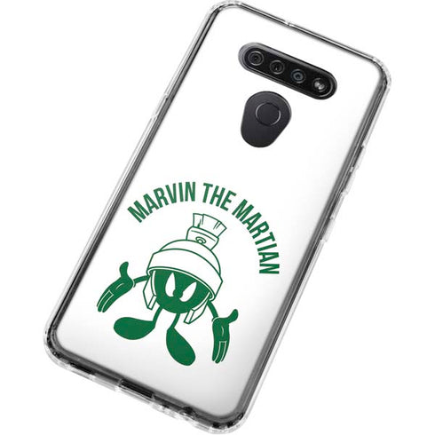Looney Tunes Marvin the Martian Big Head LG K51/Q51 Clear Case