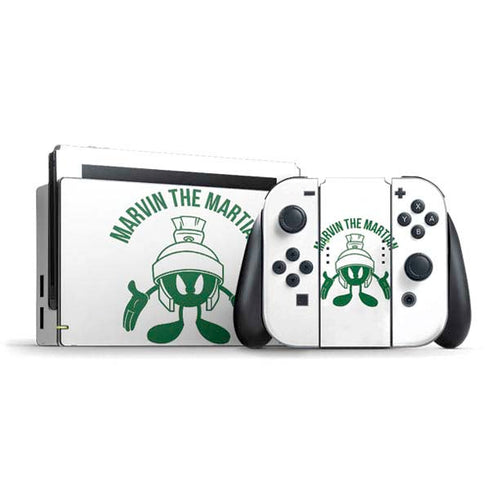 Looney Tunes Marvin the Martian Big Head Nintendo Switch Bundle Skin