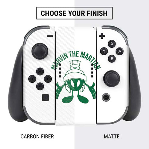 Looney Tunes Marvin the Martian Big Head Nintendo Switch Bundle Skin