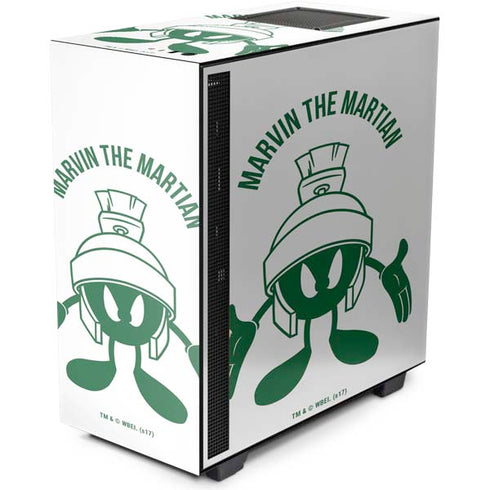 Looney Tunes Marvin the Martian Big Head NZXT H510 Compact ATX Mid-Tower Case Skin
