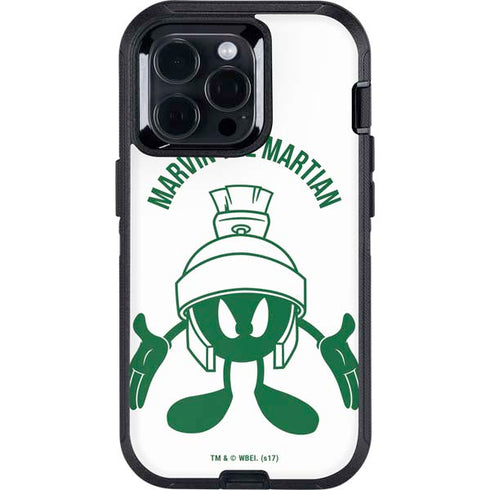 Looney Tunes Marvin the Martian Big Head Otterbox Defender iPhone Skin