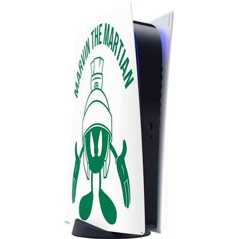 Looney Tunes Marvin the Martian Big Head PS5 Digital Edition Console Skin
