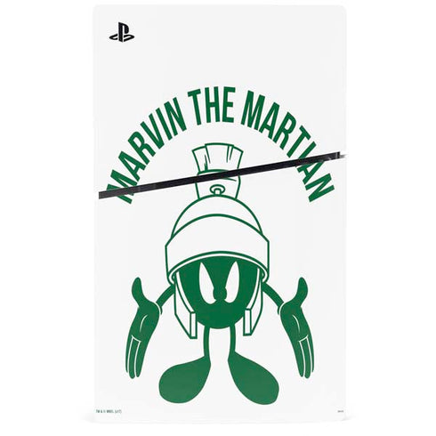 Looney Tunes Marvin the Martian Big Head PS5 Slim Disk Bundle Skin