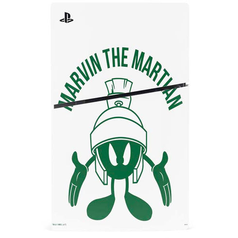 Looney Tunes Marvin the Martian Big Head PS5 Slim Digital Edition Console Skin