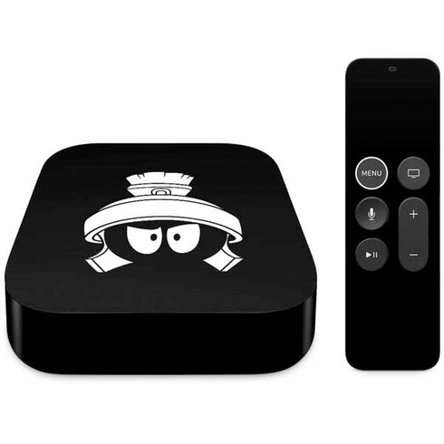 Looney Tunes Marvin the Martian Black and White Apple TV Skin