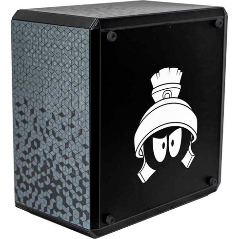 Looney Tunes Marvin the Martian Black and White Cooler Master MasterBox Q300L Mini Tower Skin
