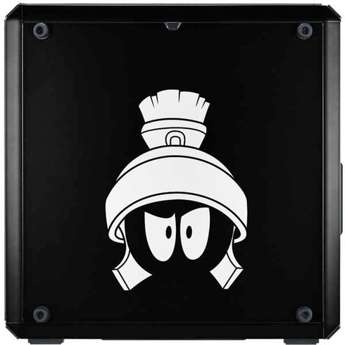 Looney Tunes Marvin the Martian Black and White Cooler Master MasterBox Q300L Mini Tower Skin