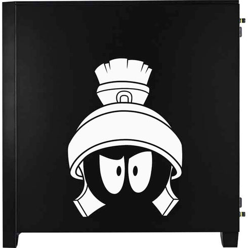 Looney Tunes Marvin the Martian Black and White Corsair 4000D Tempered Glass Mid-Tower ATX Case Skin