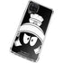 Looney Tunes Marvin the Martian Black and White Galaxy A12 Clear Case