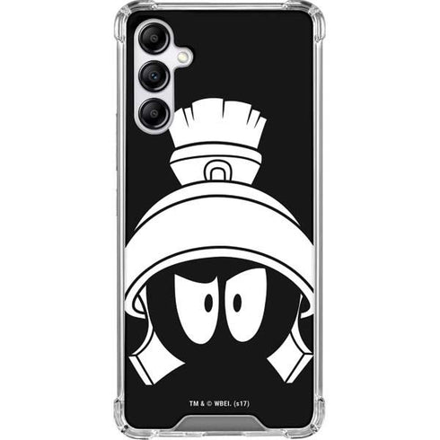 Looney Tunes Marvin the Martian Black and White Galaxy A14 5G Clear Case