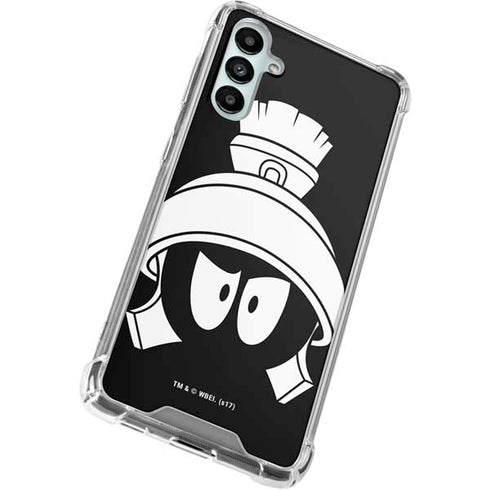 Looney Tunes Marvin the Martian Black and White Galaxy A14 5G Clear Case