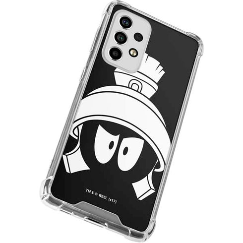Looney Tunes Marvin the Martian Black and White Galaxy A53 5G Clear Case