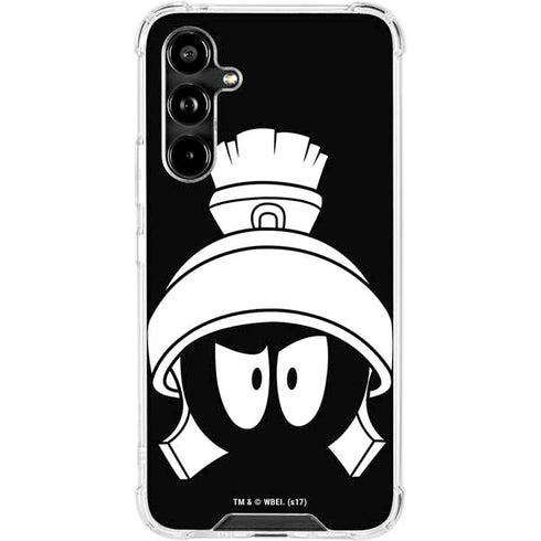 Looney Tunes Marvin the Martian Black and White Galaxy A54 5G Clear Case