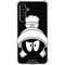 Looney Tunes Marvin the Martian Black and White Galaxy A54 5G Clear Case