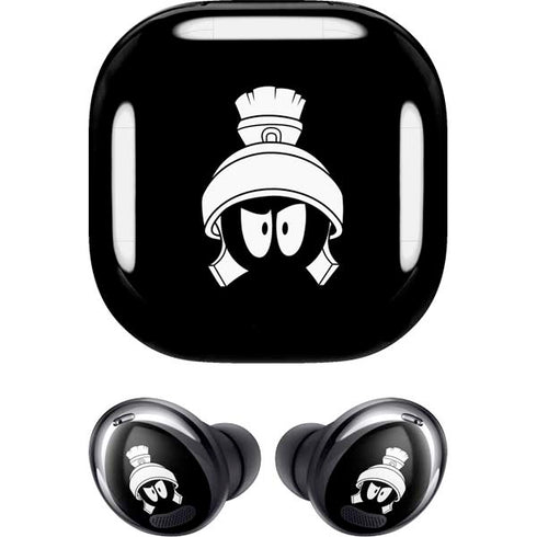 Looney Tunes Marvin the Martian Black and White Galaxy Buds Pro Skin