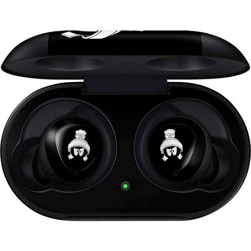 Looney Tunes Marvin the Martian Black and White Galaxy Buds Skin