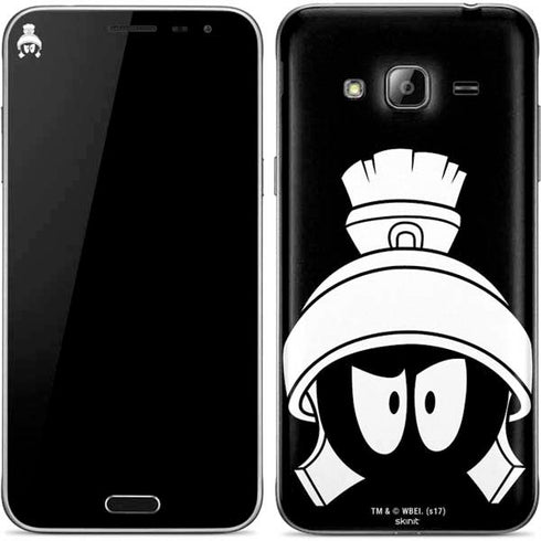 Looney Tunes Marvin the Martian Black and White Galaxy J3 Skin