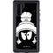 Looney Tunes Marvin the Martian Black and White Galaxy Note 10 Waterproof Case