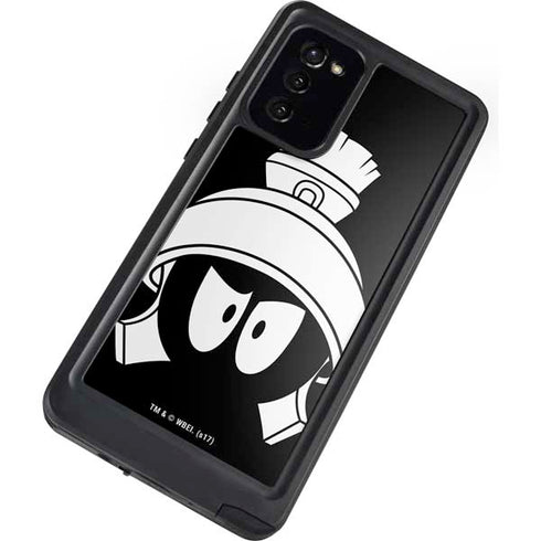 Looney Tunes Marvin the Martian Black and White Galaxy Note20 5G Waterproof Case