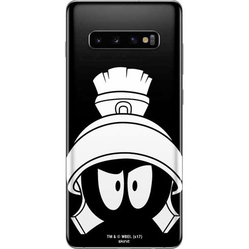 Looney Tunes Marvin the Martian Black and White Galaxy S10 Plus Skin