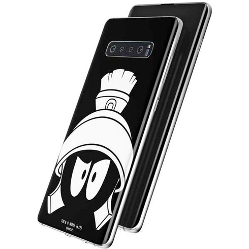Looney Tunes Marvin the Martian Black and White Galaxy S10 Plus Skin