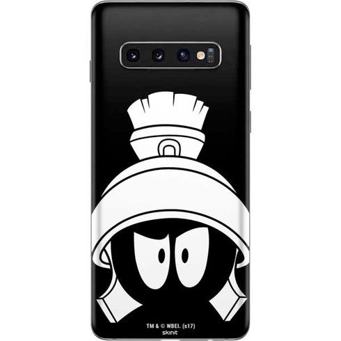 Looney Tunes Marvin the Martian Black and White Galaxy S10 Skin