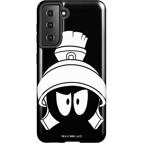 Looney Tunes Marvin the Martian Black and White Galaxy S21 5G Pro Case