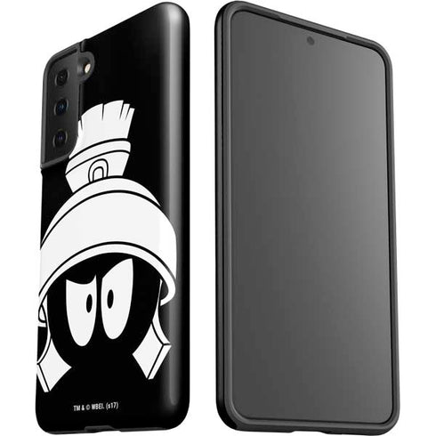 Looney Tunes Marvin the Martian Black and White Galaxy S21 FE Pro Case