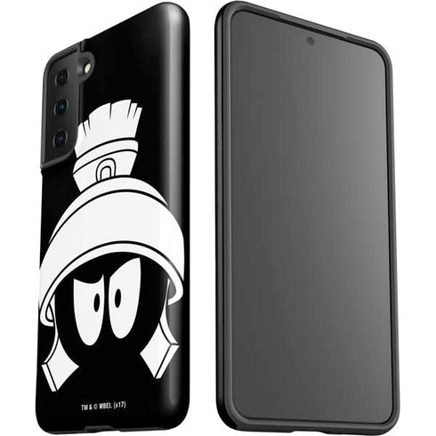 Looney Tunes Marvin the Martian Black and White Galaxy S21 Plus 5G Pro Case