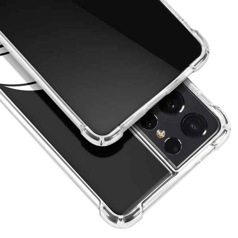 Looney Tunes Marvin the Martian Black and White Galaxy S21 Ultra 5G Clear Case