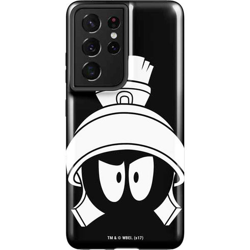 Looney Tunes Marvin the Martian Black and White Galaxy S21 Ultra 5G Pro Case