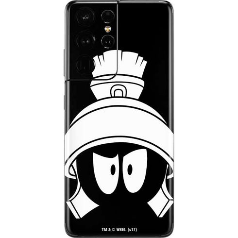 Looney Tunes Marvin the Martian Black and White Galaxy S21 Ultra 5G Skin