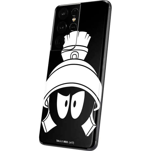 Looney Tunes Marvin the Martian Black and White Galaxy S21 Ultra 5G Skin