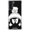 Looney Tunes Marvin the Martian Black and White Galaxy S22 Clear Case