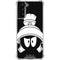 Looney Tunes Marvin the Martian Black and White Galaxy S22 Plus Clear Case
