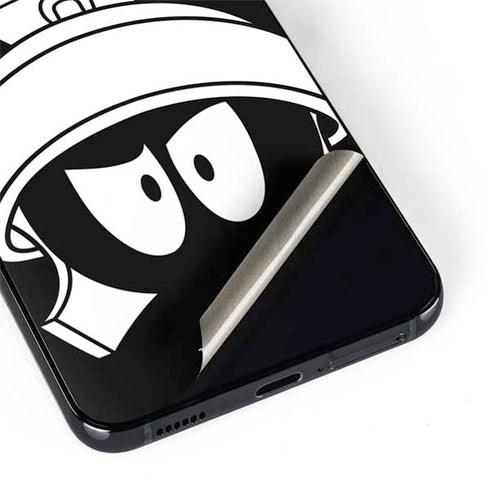 Looney Tunes Marvin the Martian Black and White Galaxy S22 Plus Skin