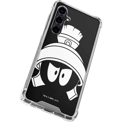Looney Tunes Marvin the Martian Black and White Galaxy S23 FE Clear Case