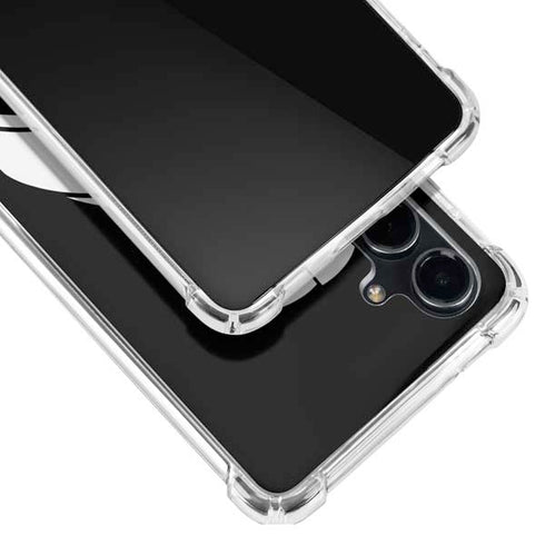 Looney Tunes Marvin the Martian Black and White Galaxy S23 FE Clear Case