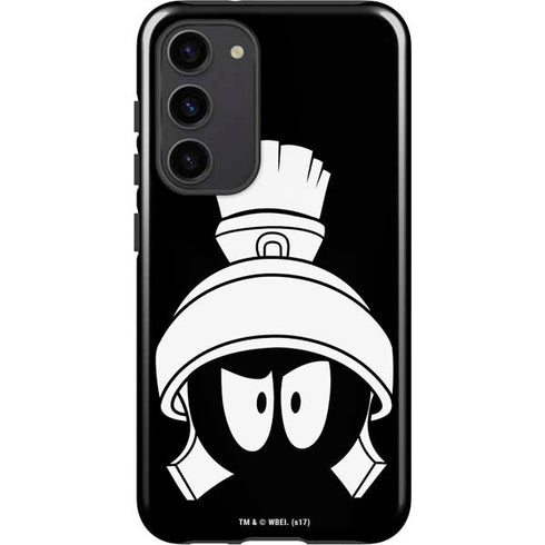 Looney Tunes Marvin the Martian Black and White Galaxy S23 Plus Pro Case